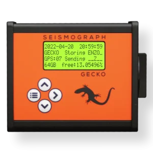 Gecko Compact Seismograph | Untuk Gempa Bumi