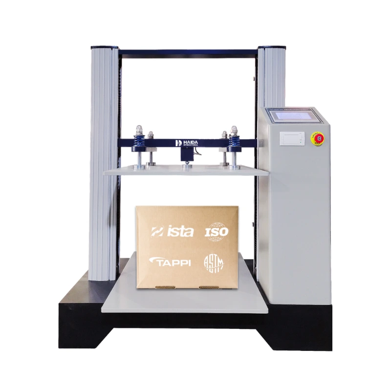 Mesin Uji Kekuatan Tekan Karton Bergelombang | Corrugated Box Compression Tester HD-A502S Haida - Gambar 2