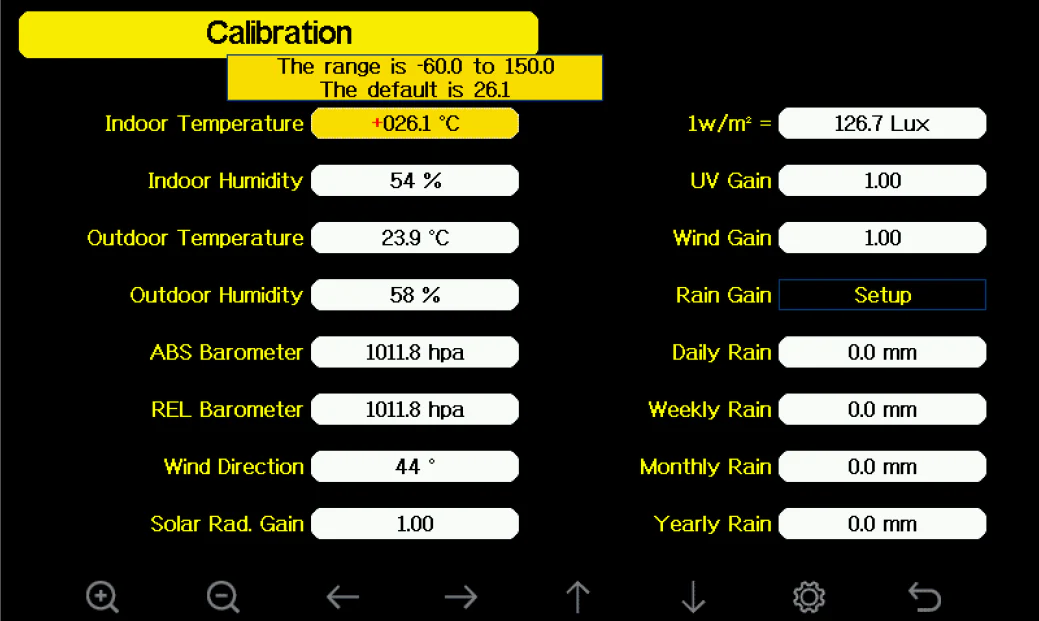 HP2561 Wi-Fi Weather Station TFT Colour Display Touch Button with Solar Powered 7-in-1 Outdoor Sensor Array - Gambar 3