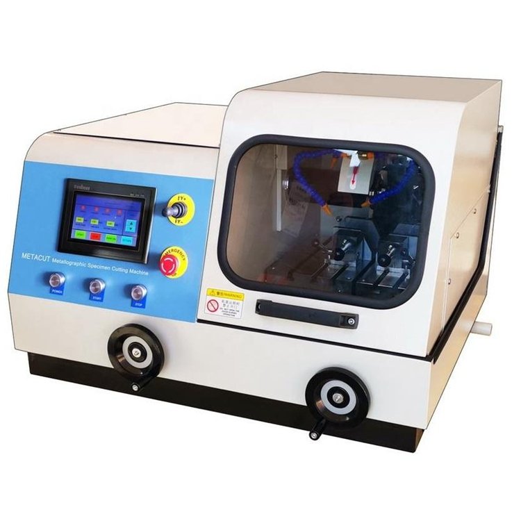 Mesin Cutting Spesimen Metalografi Otomatis | HST-Q120AB Automatic Metallographic Specimen Cutting Machine