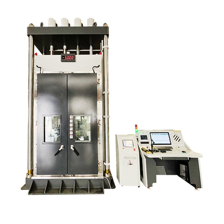 Mesin Uji Tarik Termomekanik Vertikal 4 Stasiun HST-W600K4L | HST-W600K4L Vertical Four-Station Thermo-Mechanical Tensile Testing Machine - Gambar 2