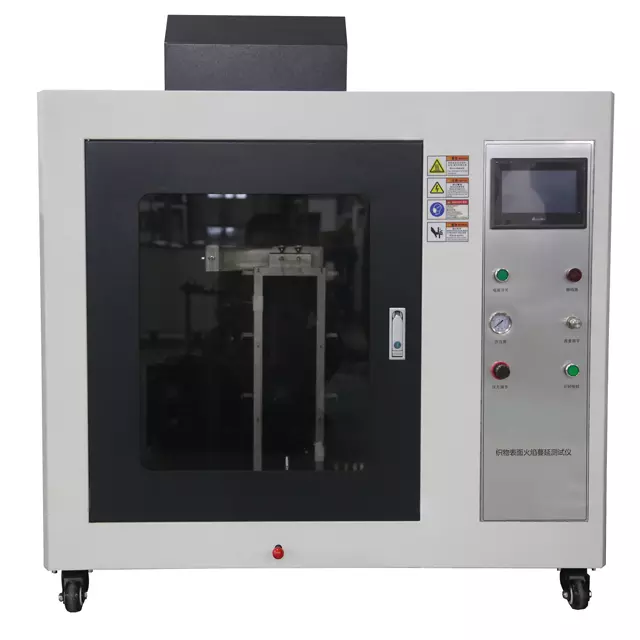 Alat Penguji Penyebaran Api pada Permukaan Kain | Fabric Surface Flame Spread Tester ISO 6941