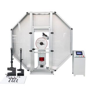 Mesin Uji Impak Charpy JBS-B 300J/500J dengan Penutup Pelindung Tertutup Penuh | Charpy Impact Testing Machine With Full Close Protecting Cover JBS-B 300J,500J