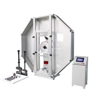 Mesin Uji Impak Pendulum HST JBS300BP/500BP dengan Layar Digital dan Pelindung Tertutup Penuh (300J/500J) | Digital display Pendulum Impact Testing With fully enclosed protective cover Machine(300J/500J) HST-JBS300BP/500BP