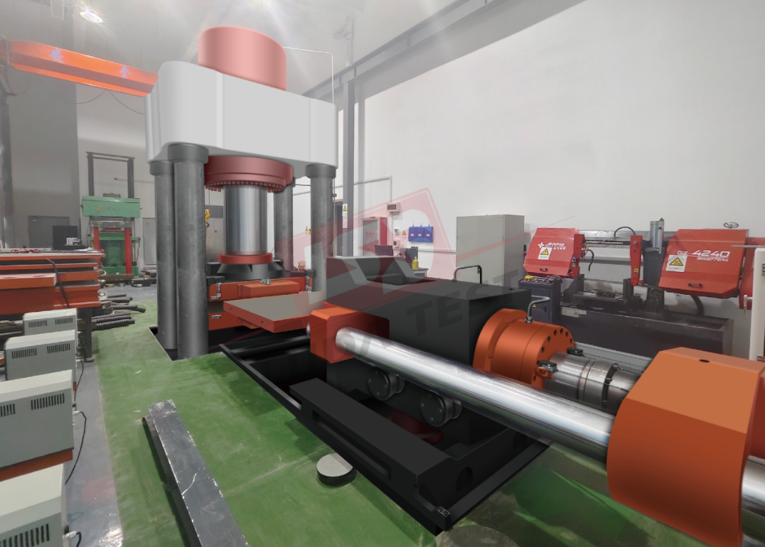 Computer-Controlled Electro-Hydraulic Servo Compression-Shear Testing Machine YJW-5000 Luda Instrument