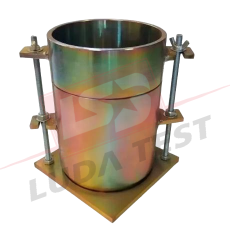 CBR mold with base plate and collar null Luda Instrument
