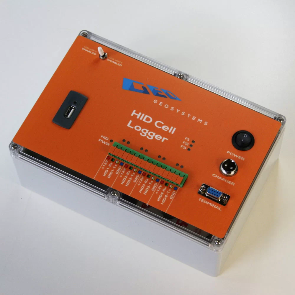 Multi-channel HID Cell Data Logger