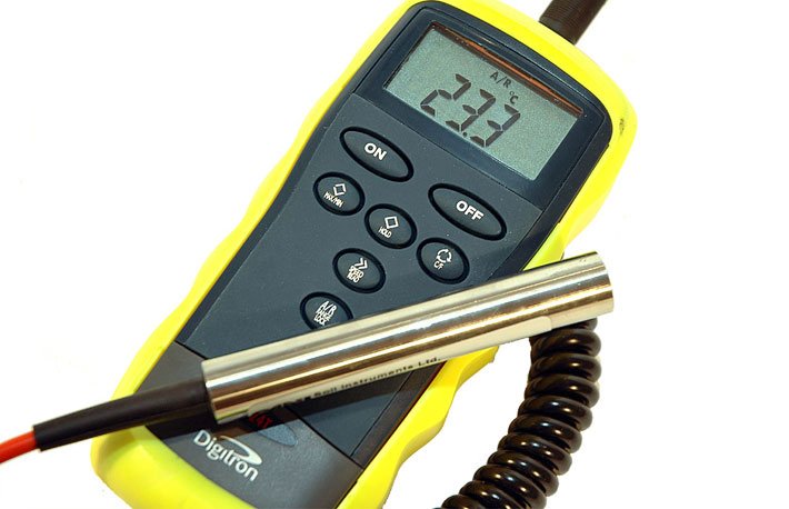 Sensor Suhu Resistansi | Resistance Temperature Sensor PT100 Soil Instrument