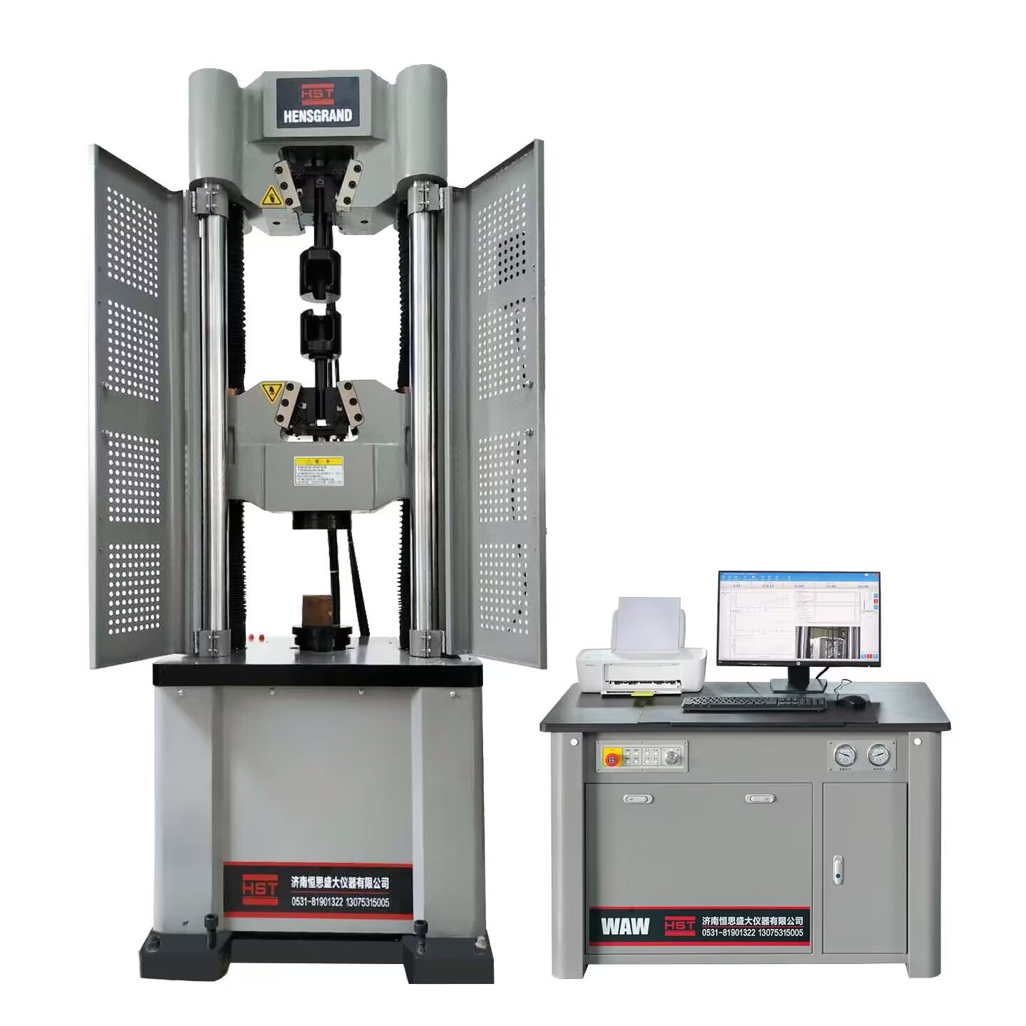 Mesin Uji Tarik Baut yang Dikendalikan Servo | Servo Controlled Bolt Tensile Testing Machine HST