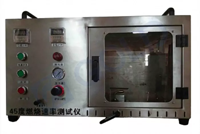 Alat Uji Laju Penyebaran Api Kain 45 Derajat | Textile 45 Degree Flame Spread Rate Test Apparatus - Gambar 2