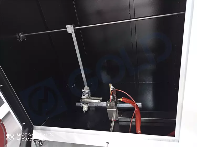 Customized Horizontal and Vertical Flame Tester UL 94 dengan Uji Pembakaran Vertikal Foam | Customized Horizontal And Vertical Flame Tester UL 94 with Foam Vertical Combustion Performance Test - Gambar 3