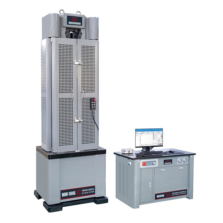 Mesin Uji Universal Hidraulik untuk Batang Baja Tulangan yang Dikendalikan Komputer | Computer Control Steel Rebar Hydraulic Universal Testing Machine WAW-1000E 1000KN 100Ton HST - Gambar 2
