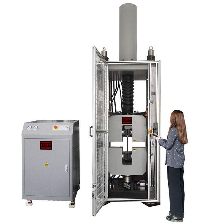 Mesin Uji Ketegangan Batang Baja Beton Servo Elektro-hidraulik | Electro-hydraulic Servo Rebar Tension Testing Machine WAW-J HST