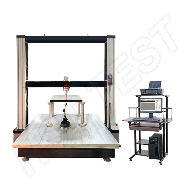 Mesin Uji Kompresi Lantai Terangkat dari Papan Serat | Chipboard Raised Floor Compression Testing Machine WDW-10KN/20KN/50KN/100KN HST - Gambar 2
