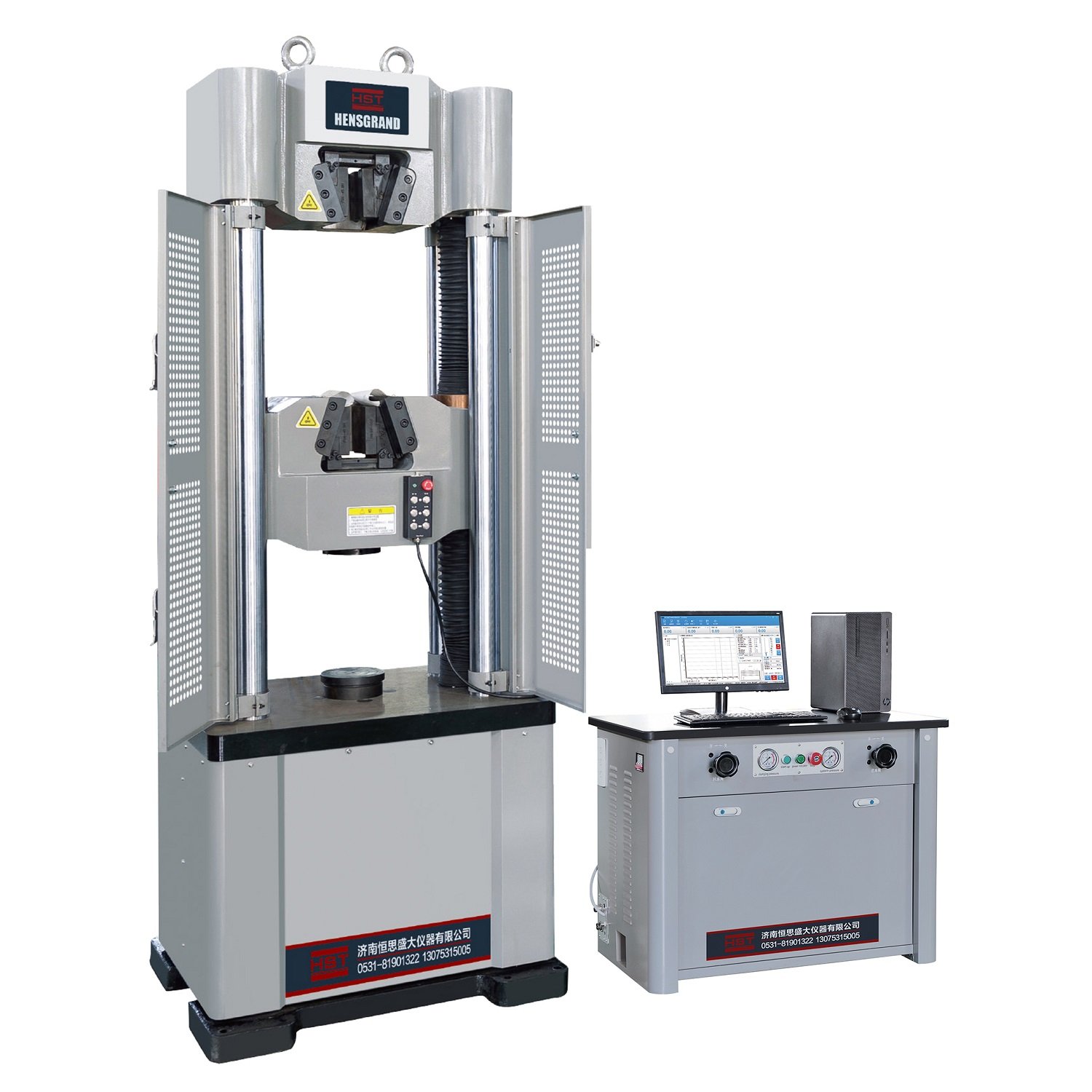Mesin Uji Universal Hidraulik dengan Tampilan Komputer | Computer Display Hydraulic Universal Testing Machine WEW-2000D 2000Kn 200Ton HST