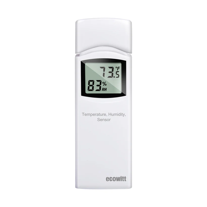 WN32 Outdoor Temperature and Humidity Sensor, Single-Channel Thermo-hygrometer for Outdoor data