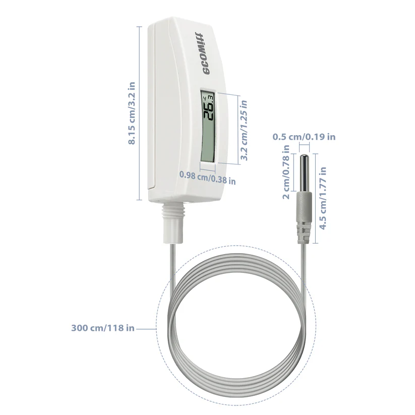 WN34L Temperature Sensor with 3M PVC Cable - Gambar 8