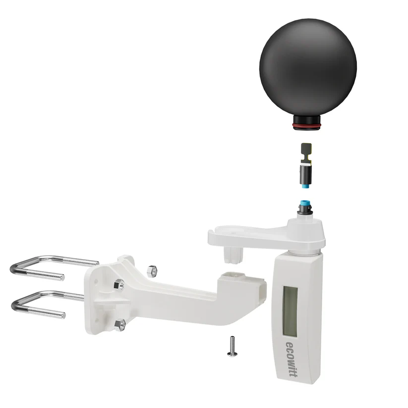 WN38 Black Globe Thermometer, Wet Bulb Globe Temperature, Heat Stress Monitor Kit - Gambar 4