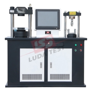 Servo-controlled Cement Flexural Compression Testing Machine YZH-300.10 Luda Instrument
