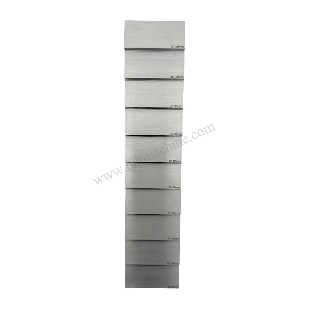 10 Langkah Blok-5-50mm-304#Baja Tahan Karat-30*65mm | Calibration Block NDT MACHINE - Gambar 5