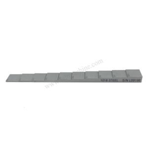 10 Langkah BLOCK-1-10MM-CARBON Baja-20*20mm | Calibration Block NDT MACHINE