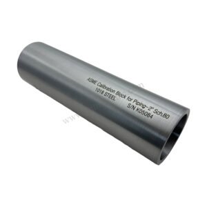 Blok Kalibrasi ASME untuk Perpipaan 2″ SCH80 | Calibration Block NDT Machine