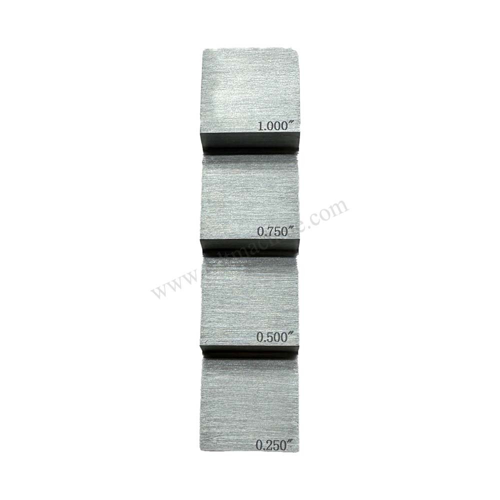 4 Langkah Blok-0.250 ″ /0.500 ″ /0.750 ″ /1.000 ″ -7075#Aluminium-0.75 ″*0,75 ″ | Calibration Block NDT Machine - Gambar 4