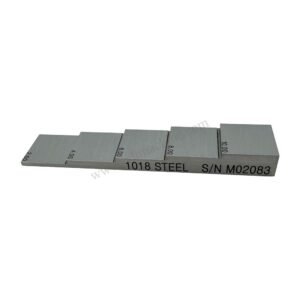 5 langkah blok-2/4/6/8/10mm-karbon-20 baja*20mm | Calibration Block NDT Machine