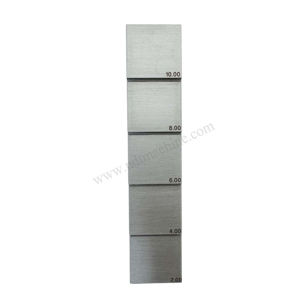 5 langkah blok-2/4/6/8/10mm-karbon-karbon-25mm*25mm | Calibration Block NDT Machine - Gambar 5