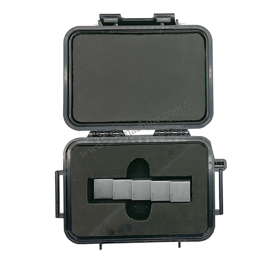 5 Langkah Blok-5/10/15/20/25mm-Karbon-20 Baja*20mm | Calibration Block NDT Machine - Gambar 3