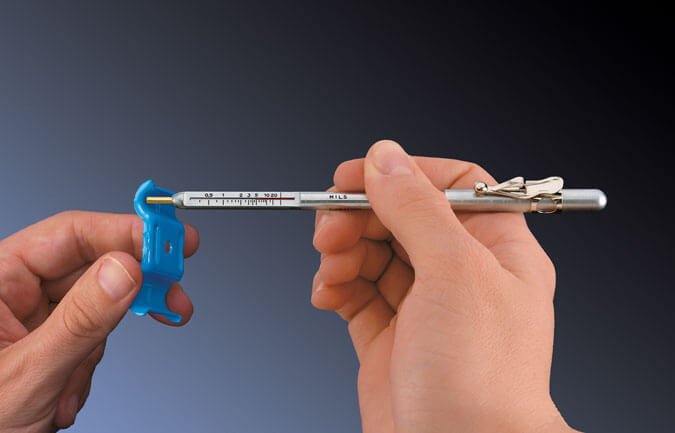 Alat Ukur Ketebalan Lapisan Magnetik - PosiPen Magnetic Pull-Off Coating Thickness Gage - Gambar 3