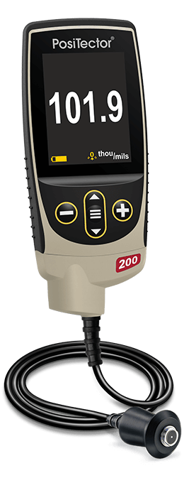 PosiTector 200 Coating Thickness Gage – Alat Ukur Ketebalan Cat Substrat Non-Logam