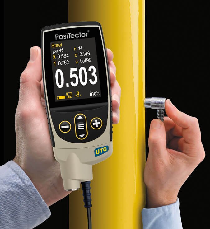 Alat Ukur Ketebalan Dinding Ultrasonik - PosiTector UTG Ultrasonic Wall Thickness Gages - Gambar 3