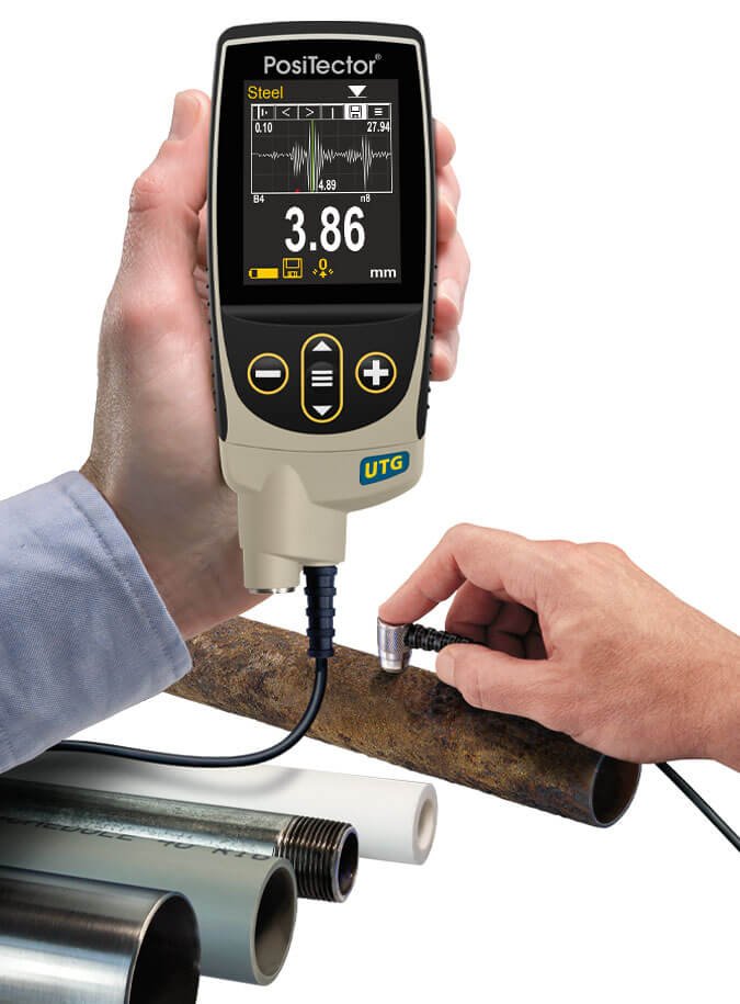 Alat Ukur Ketebalan Dinding Ultrasonik - PosiTector UTG Ultrasonic Wall Thickness Gages - Gambar 4