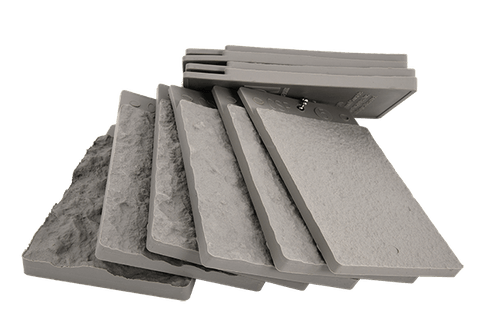 Chip Profil Permukaan Beton - ICRI Concrete Surface Profile Chips (Set of 10) - Gambar 2
