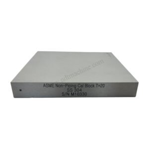 ASME-1# Non-Piping Calibration Block-20*155*150mm-304#Stainless Steel-ASME BPVC-V(2023) NDT Machine