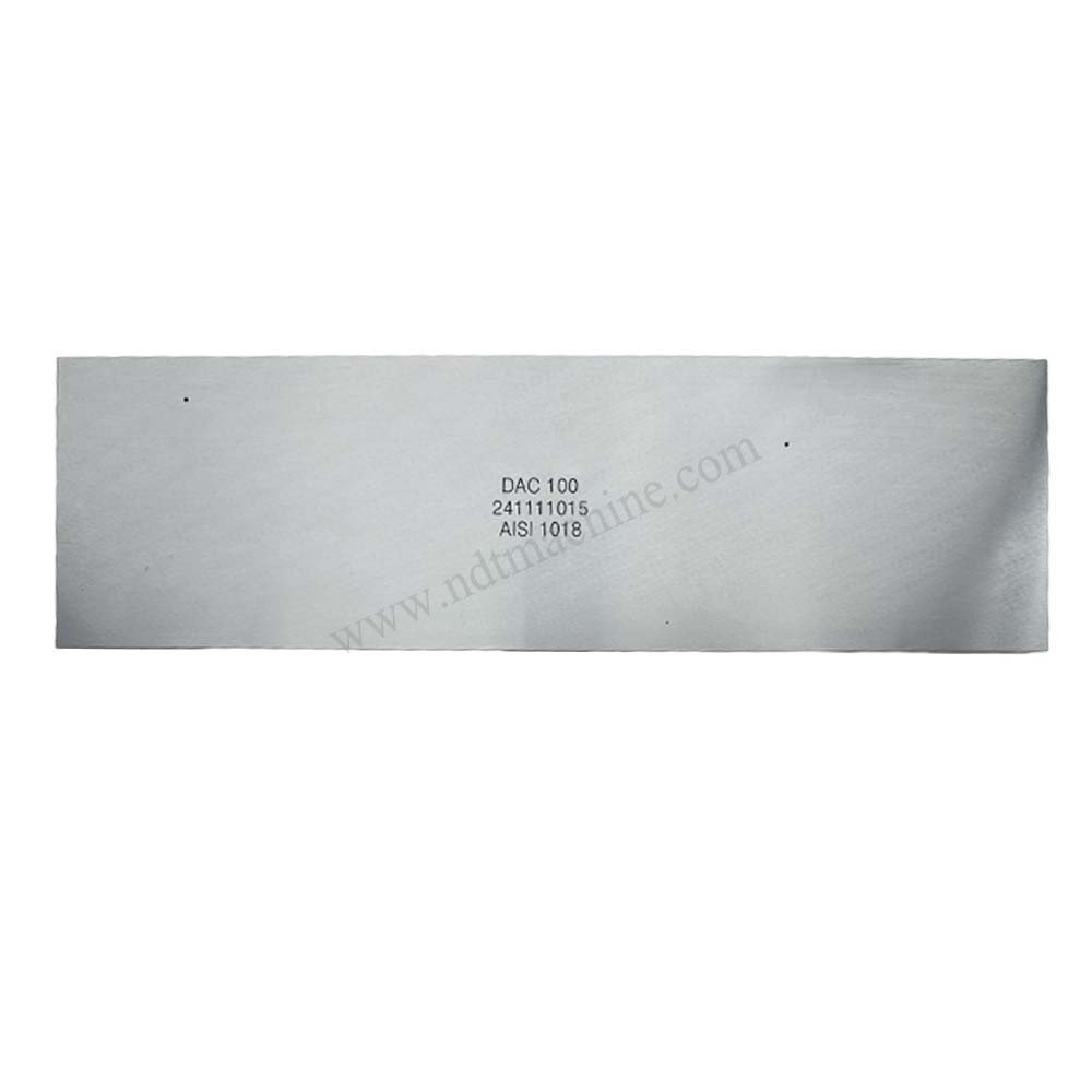 DAC Test Block-340*100*20mm(2 holes,φ1.5mm)-Carbon Steel | Calibration Block NDT Machine - Gambar 6