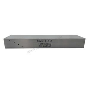 DAC Test Block-25*50*200mm(4 holes,φ1.5mm)-Carbon Steel NDT Machine