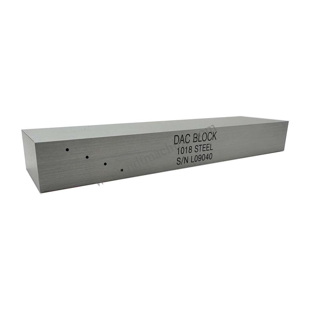 DAC Test Block-25*50*200mm(4 holes,φ1.5mm)-Carbon Steel NDT Machine - Gambar 5