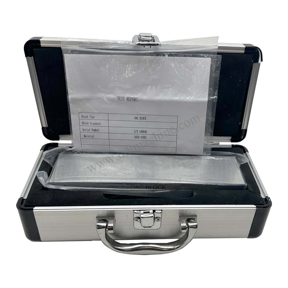 DAC Test Block-25*50*200mm(4 holes,φ1.5mm)-Carbon Steel NDT Machine - Gambar 3