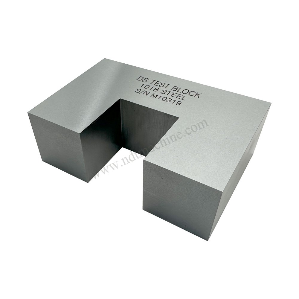 Blok Uji DS-Metrik-Baja Karbon-AWS D1.1/D1.1 M-2025 | Calibration Block NDT Machine