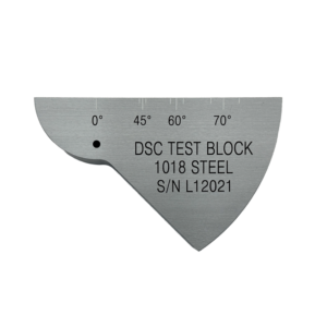 Tes DSC Block-Metric-Carbon-AWS-AWS D1.1/D1.1 M-2020 | Calibration Block NDT Machine