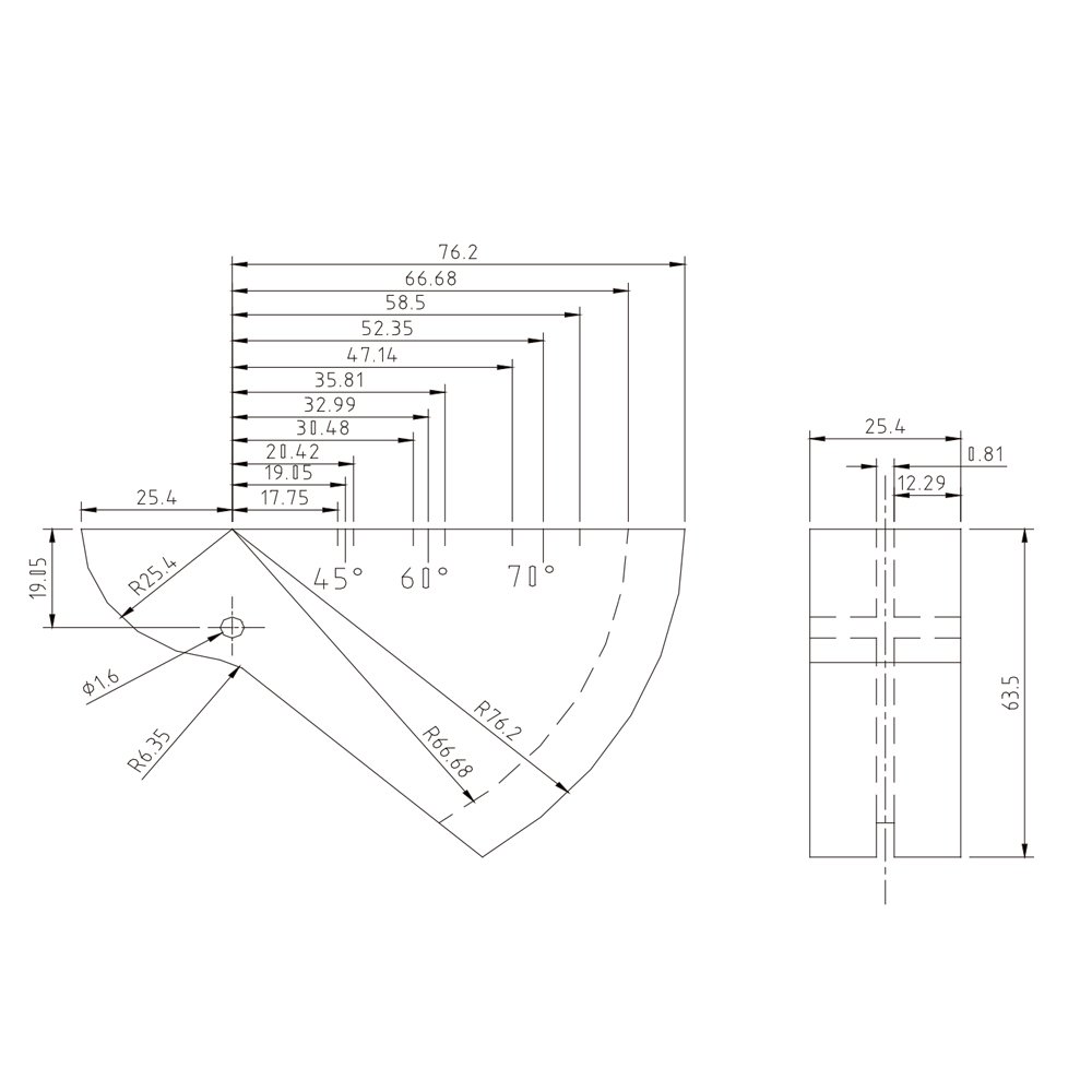 Tes DSC Block-Metric-Carbon-AWS-AWS D1.1/D1.1 M-2020 | Calibration Block NDT Machine - Gambar 5