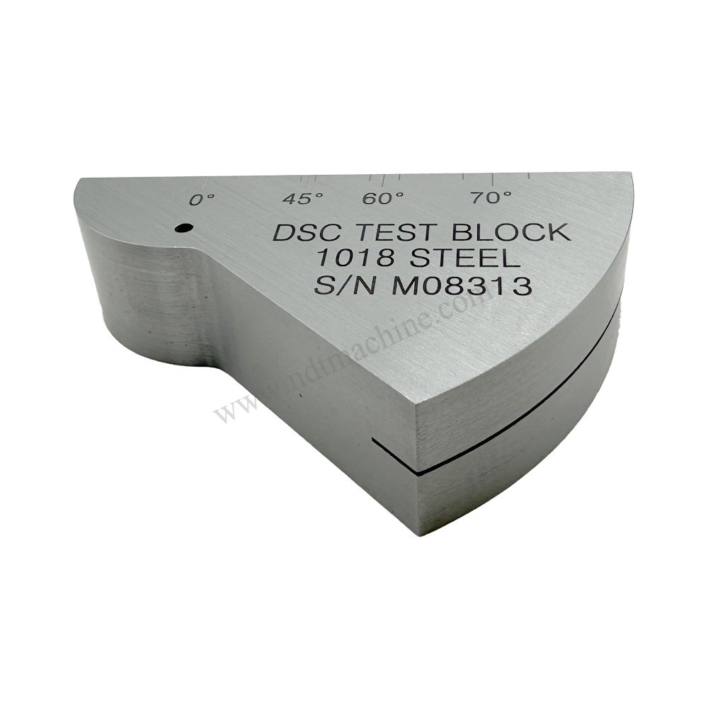 Blok Uji DSC-Metrik-Baja Karbon-AWS D1.1/D1.1 M-2025 | Calibration Block NDT Machine