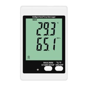 DWL-21 Sound and Light Alarm Temperature and Humidity Data Logger YOWEXA