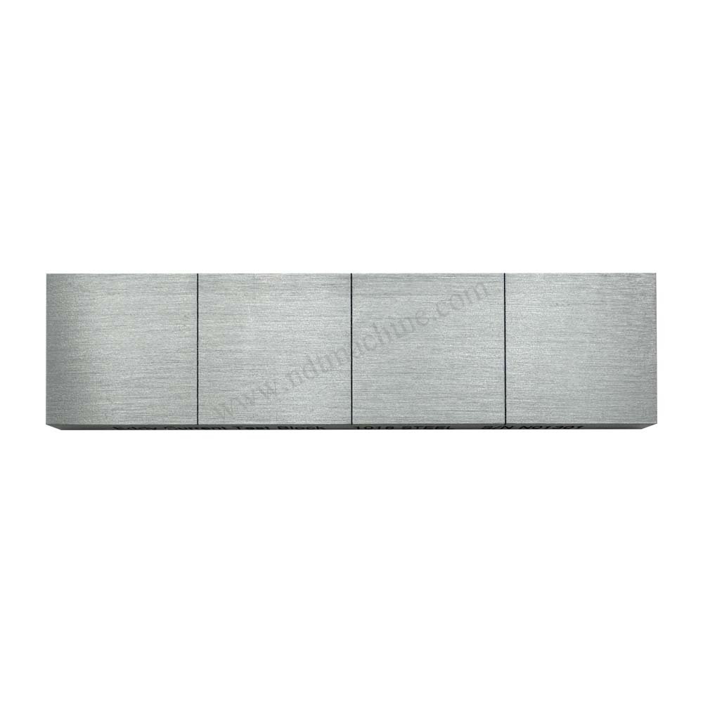 Blok Pengujian Arus Eddy-6*25*100mm-Baja Karbon | Calibration Block NDT Machine - Gambar 5