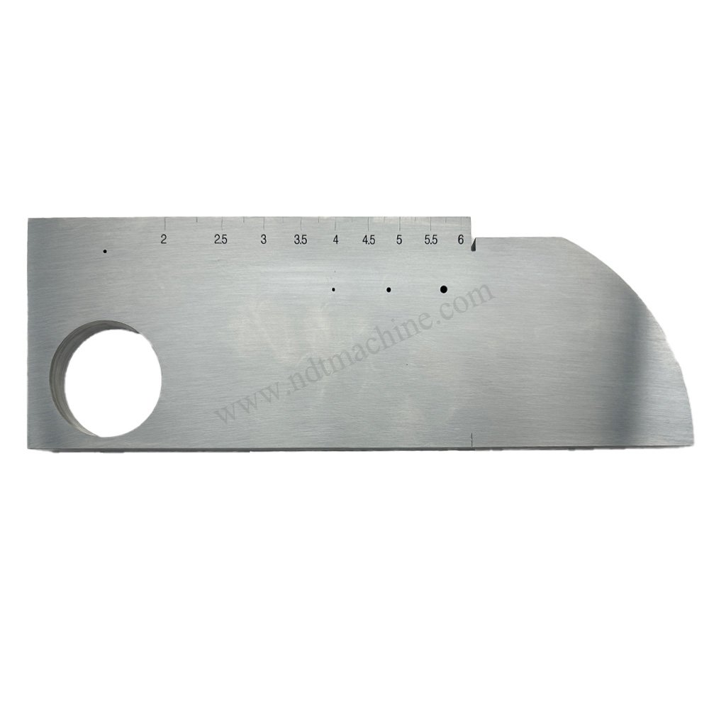 IIW Tipe 2 Block-USAF T.0.33B-1-1-Inch-Carbon Steel | Calibration Block NDT Machine - Gambar 5