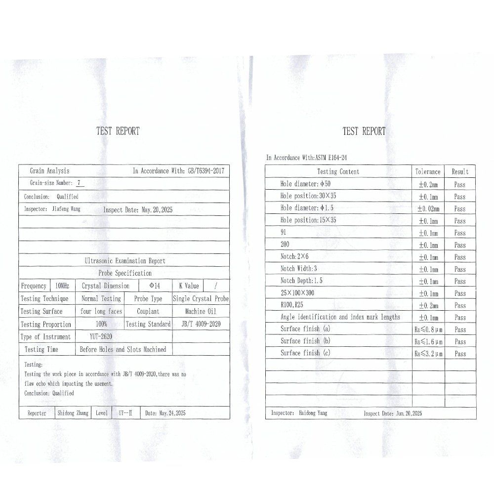 IIW (V1) Block-ATTM E164-24 IIW Tipe 1-Metrik-Karbon Baja | Calibration Block NDT Machine - Gambar 3