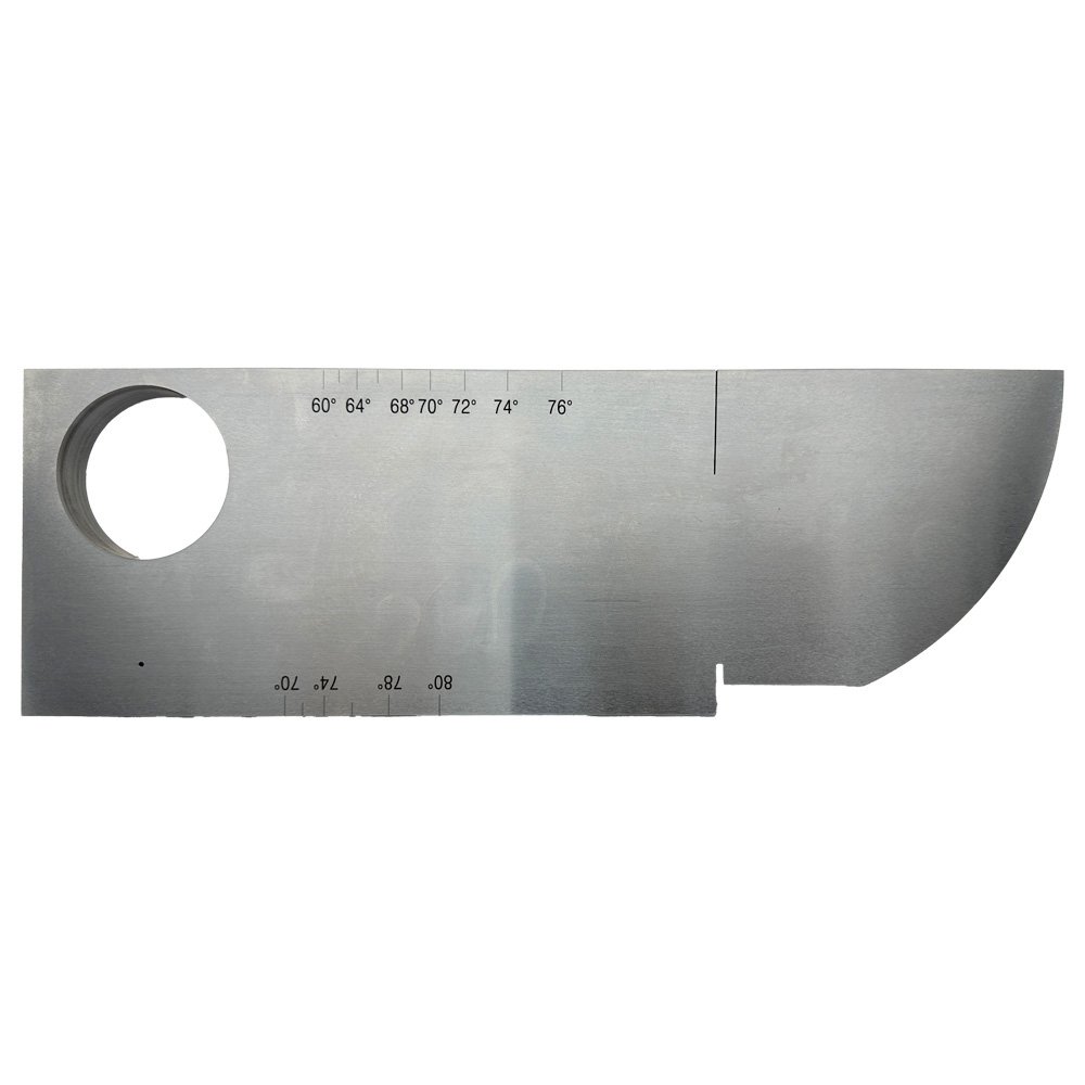 IIW (V1) Block-ISO2400-2025 (EN) -Straight Groove-φ1.5mm-Carbon Steel | Calibration Block NDT Machine - Gambar 5