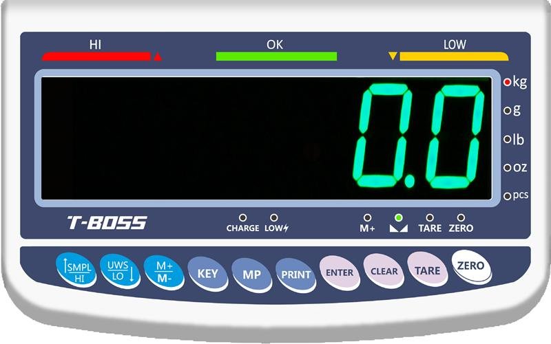 Indikator Timbangan Digital Multifungsi TWI-700+ T-BOSS